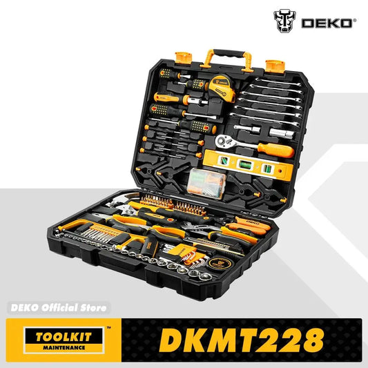 DEKO 228Pcs Socket Wrench Auto Repair Tool Combination Hand Tools - My Special Palace