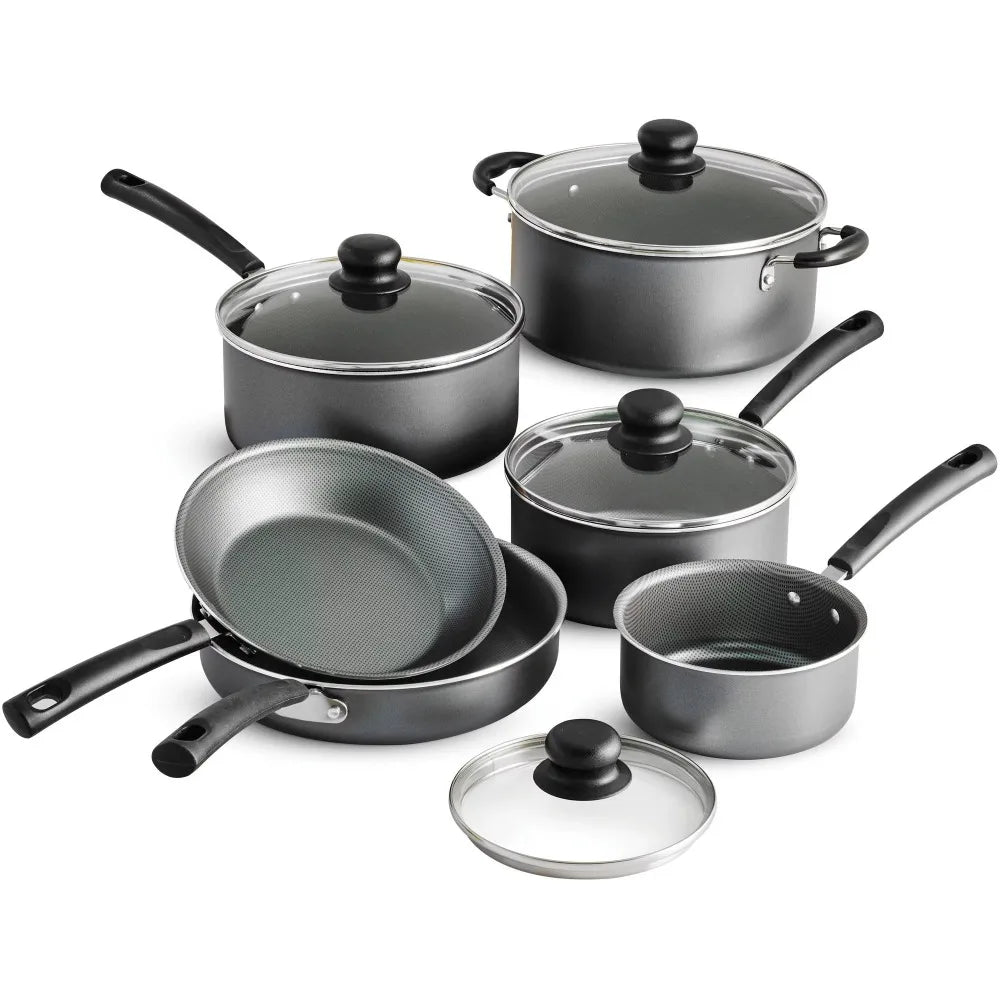 10 Piece Pots and Pans Set for Kitchen Accessories Free Shipping Non-stick Cookware Set Cooking Pot Pan Sets Kits Kit Dining Bar - My Special Palace