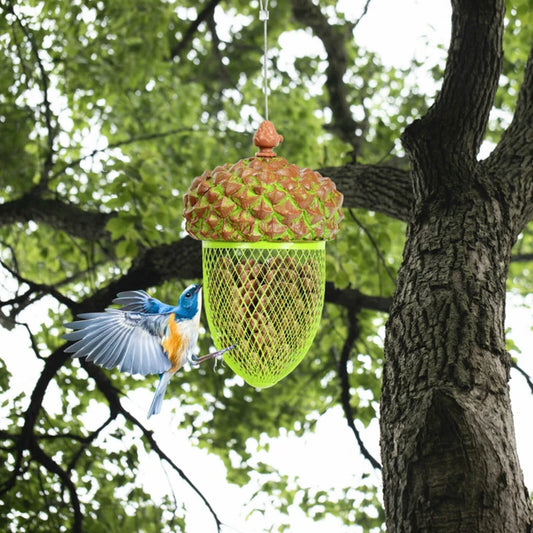 Cute Acorn-shaped Feeder Metal Acorn Wild Bird - My Special Palace